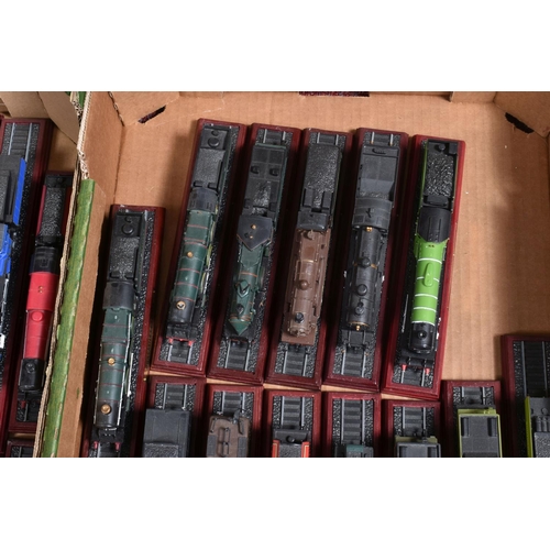 103 - A QUANTITY OF ATLAS EDITIONS LOCOMOTIVE MODELS, 1/100 scale from the Locomotives of the World series... 