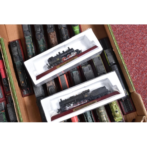 103 - A QUANTITY OF ATLAS EDITIONS LOCOMOTIVE MODELS, 1/100 scale from the Locomotives of the World series... 