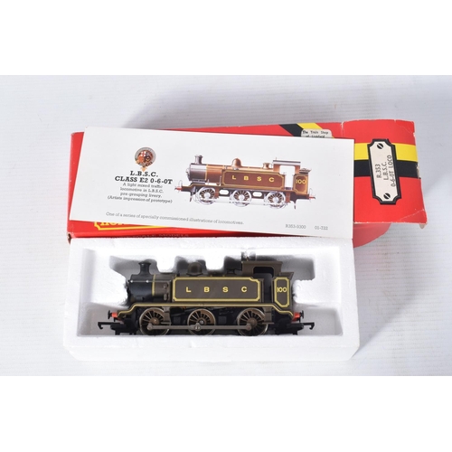 106 - FIVE BOXED TRI-ANG HORNBY OR HORNBY RAILWAYS OO GAUGE LOCOMOTIVES, Battle of Britain class 'Winston ... 