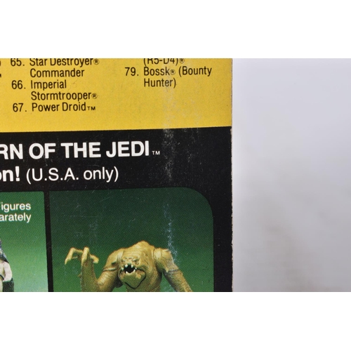 114 - A SEALED KENNER STAR WARS 'RETURN OF THE JEDI' HAN SOLO (IN TRENCH COAT), no. 71300, 1984, 79 back, ... 