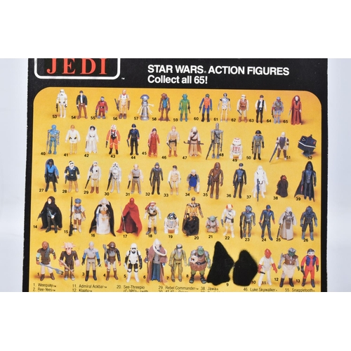 119 - A SEALED PALITOY STAR WARS 'RETURN OF THE JEDI' REE-YEES, 1983, 65 back, sealed pack with card unpun... 