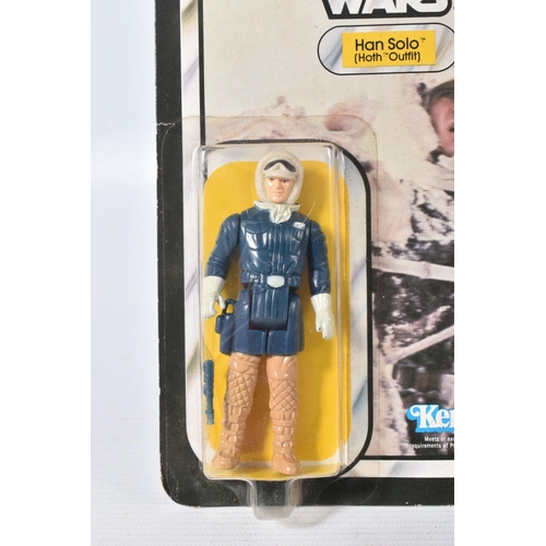 124 - A SEALED KENNER STAR WARS 'EMPIRE STRIKES BACK' HAN SOLO (HOTH OUTFIT), no. 39790, 1980, 31a back, s... 