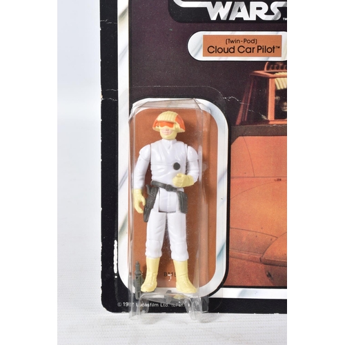 126 - A SEALED PALITOY STAR WARS 'EMPIRE STRIKES BACK' (TWIN-POD) CLOUD CAR PILOT, 1982, 45 back, sealed w... 