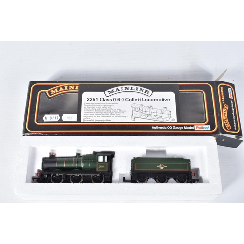 89 - A QUANTITY OF ASSORTED BOXED MAINLINE OO GAUGE LOCOMOTIVES, 2 x Standard Class 4 No.75001 (37-053), ... 