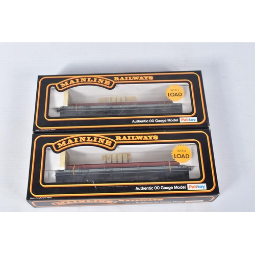 96 - A QUANTITY OF BOXED AND UNBOXED MAINLINE RAILWAYS AND AIRFIX GMR OO GAUGE FREIGHT ROLLING STOCK, vas... 