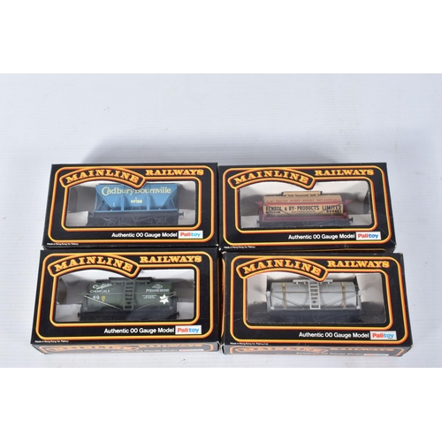 96 - A QUANTITY OF BOXED AND UNBOXED MAINLINE RAILWAYS AND AIRFIX GMR OO GAUGE FREIGHT ROLLING STOCK, vas... 