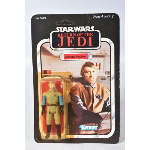 143 - TWO SEALED KENNER STAR WARS 'RETURN OF THE JEDI' FIGURES TO INCLUDE A GENERAL MADINE, no. 70780, 198... 