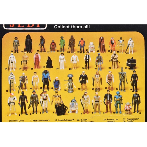 145 - THREE SEALED PALITOY STAR WARS 'RETURN OF THE JEDI' FIGURES TO INCLUDE A STAR DESTROYER COMMANDER, 1... 