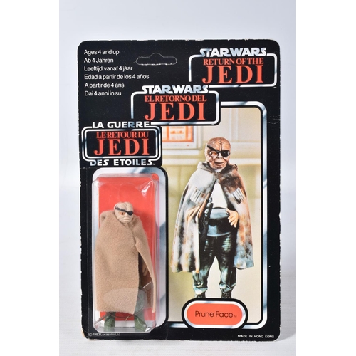 146 - TWO SEALED PALITOY STAR WARS TRILOGO 'RETURN OF THE JEDI' FIGURES TO INCLUDE NIKTO, 1983, 70 back, s... 