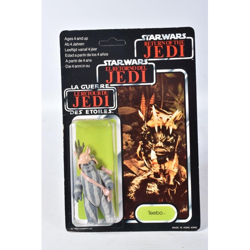 147 - TWO SEALED PALITOY STAR WARS TRILOGO 'RETURN OF THE JEDI' FIGURES TO INCLUDE HAN SOLO (IN TRENCH COA... 