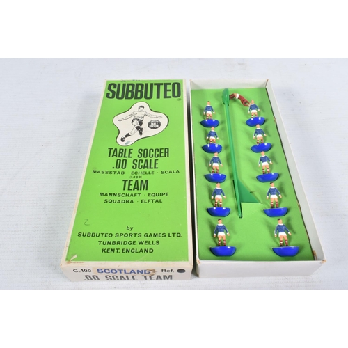 161 - A COLLECTION OF ASSORTED BOXED AND UNBOXED SUBBUTEO ITEMS, to include heavyweight teams in boxes wit... 