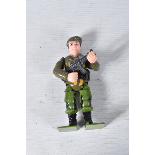 168 - A QUANTITY OF LOOSE VINTAGE ACTION FIGURES, Mattel Major Matt Mason figure, missing helmet and right... 