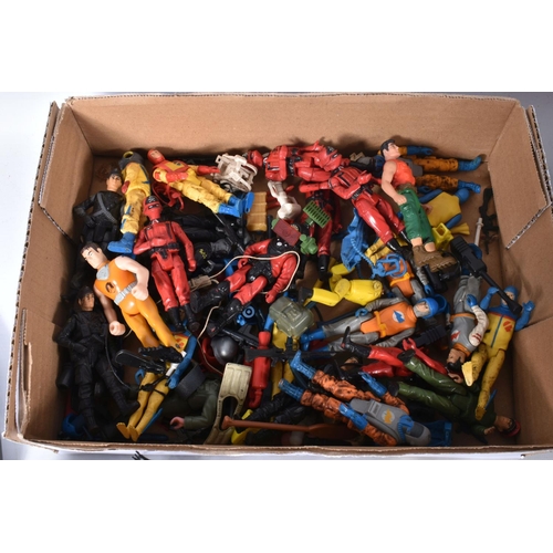 172 - A QUANTITY OF UNBOXED AND ASSORTED ACTION FORCE FIGURES, VEHICLES AND ACCESSORIES, all in playworn c... 