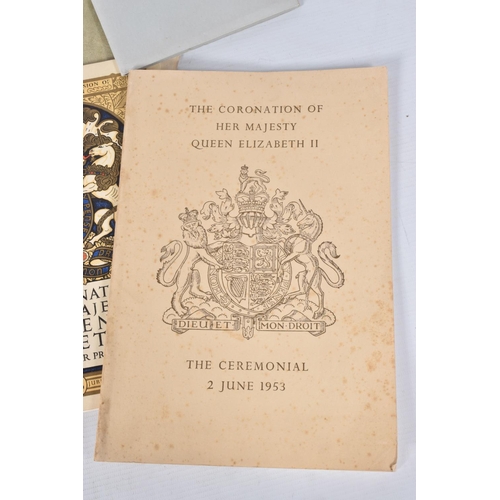 237 - TWO SAINT JOHNS AMBULANCE MEDALS, a WWII defence medal, 1953 books, a ticket to Queen Elizabeth II c... 