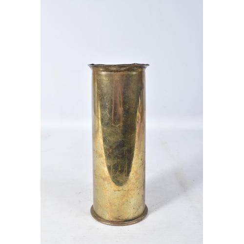 246 - FIVE VARIOUS PIECES OF TRENCH ART, four are dated for WWI and the smallest does not appear to have a... 