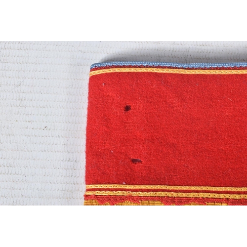 252 - A THIRD REICH NAZI GERMANY WWII ERA ARM BAND, this was worn by the Ortsgruppence Leiter or Local Gro... 