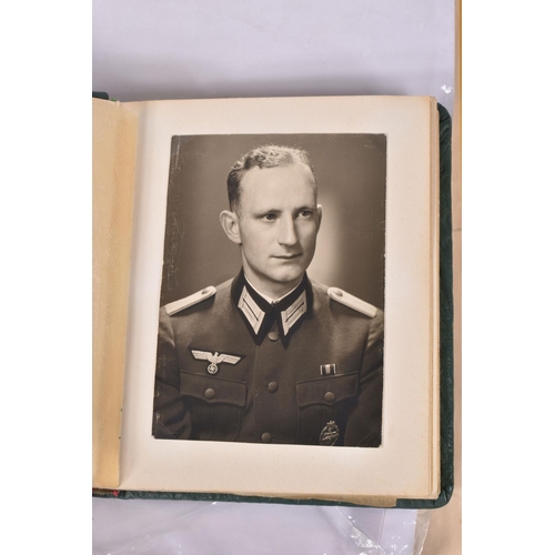 299 - POW WWII GROUP PANZER KORPS PAPERS & ALBUMS (ARMY),  HEINZ ULRICH, DOB 31/12/1918, place of birth Sc... 