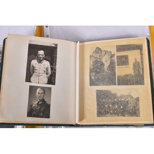 299 - POW WWII GROUP PANZER KORPS PAPERS & ALBUMS (ARMY),  HEINZ ULRICH, DOB 31/12/1918, place of birth Sc... 