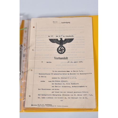 299 - POW WWII GROUP PANZER KORPS PAPERS & ALBUMS (ARMY),  HEINZ ULRICH, DOB 31/12/1918, place of birth Sc... 