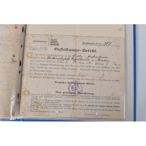 333 - RICHARD DOMEIER, WWI SERGEANT INFANTRY / TELEGRAPH INSPECTOR, includes Photograph permit by the Gove... 