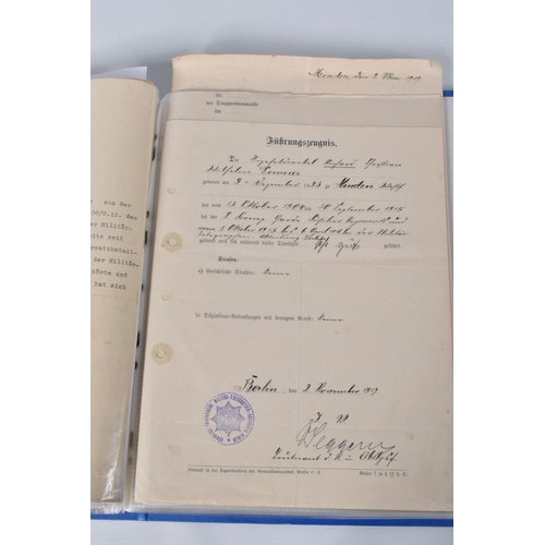 333 - RICHARD DOMEIER, WWI SERGEANT INFANTRY / TELEGRAPH INSPECTOR, includes Photograph permit by the Gove... 