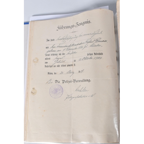 333 - RICHARD DOMEIER, WWI SERGEANT INFANTRY / TELEGRAPH INSPECTOR, includes Photograph permit by the Gove... 