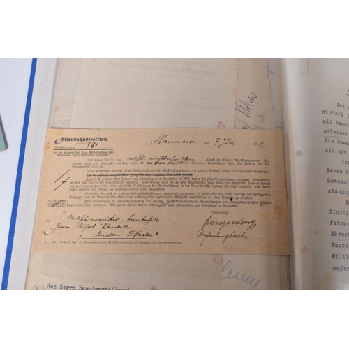 333 - RICHARD DOMEIER, WWI SERGEANT INFANTRY / TELEGRAPH INSPECTOR, includes Photograph permit by the Gove... 