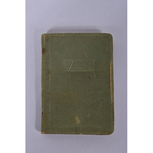 341 - WWII DIARY OF A GERMAN ARMY SOLDIER HERBERT KARRE 1944/1945 (1) Customers must satisfy themselves pr... 