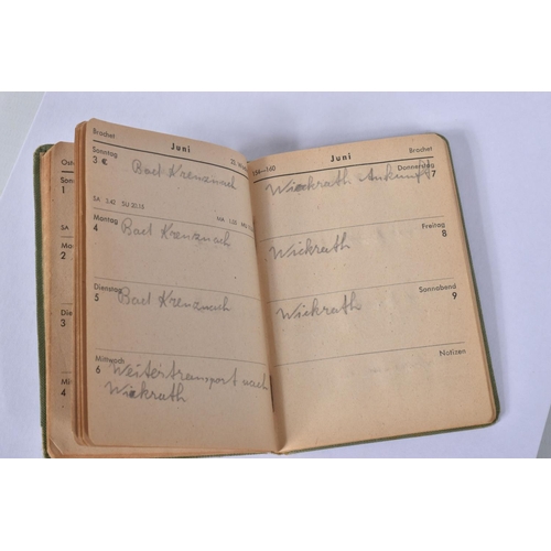 341 - WWII DIARY OF A GERMAN ARMY SOLDIER HERBERT KARRE 1944/1945 (1) Customers must satisfy themselves pr... 