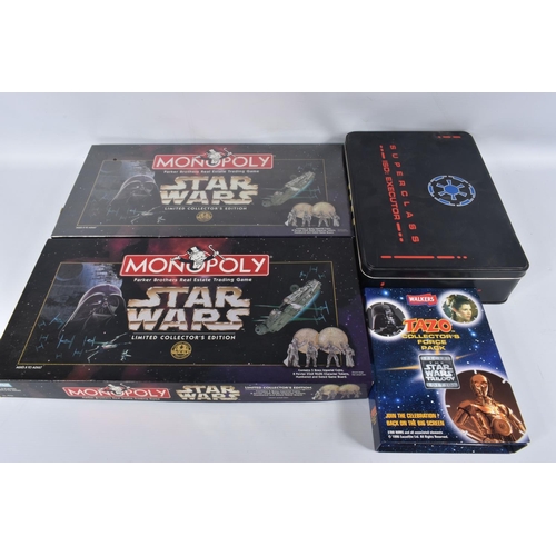 31 - A BOXED PARKER BROTHERS MONOPOLY STAR WARS TWENTY YEARS LIMITED COLLECTOR'S EDITION, still sealed in... 