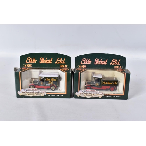 43 - A COLLECTION OF EDDIE STOBART RELATED DIECAST VEHICLES, to include Corgi Classics Motorway Trucks se... 