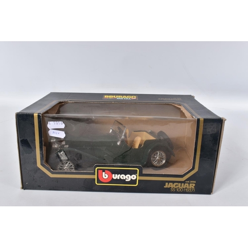 44 - A COLLECTION OF ASSORTED BOXED 1:18 SCALE DIECAST SPORTS CAR MODELS, assorted models of British, Ame... 