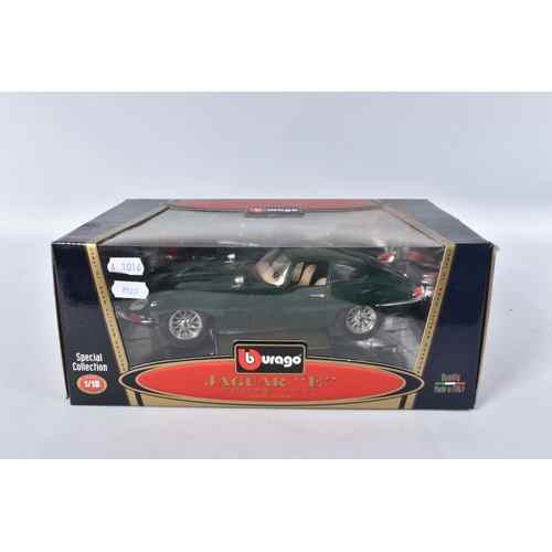 44 - A COLLECTION OF ASSORTED BOXED 1:18 SCALE DIECAST SPORTS CAR MODELS, assorted models of British, Ame... 