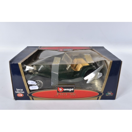 44 - A COLLECTION OF ASSORTED BOXED 1:18 SCALE DIECAST SPORTS CAR MODELS, assorted models of British, Ame... 