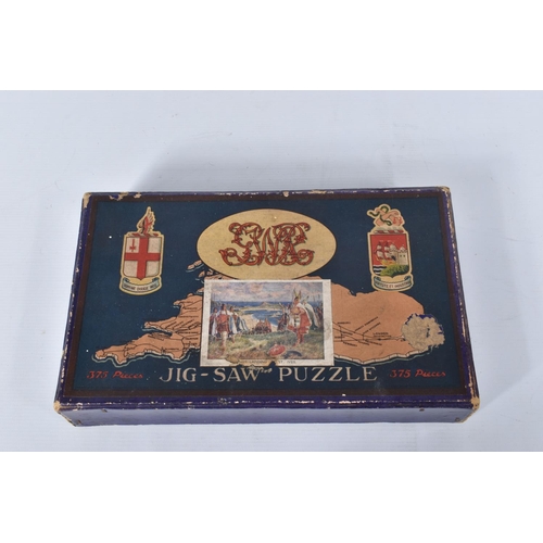 48 - A QUANTITY OF ASSORTED BOXED VINTAGE GAMES AND PUZZLES, to include cased Nevada Roulette set, appear... 