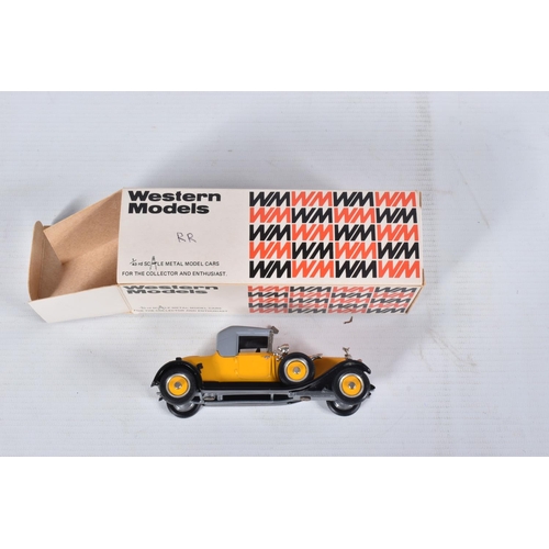 51 - A QUANTITY OF ASSORTED BOXED MODERN DIECAST VEHICLES, to include Western Models 1:43 scale 1926 Roll... 