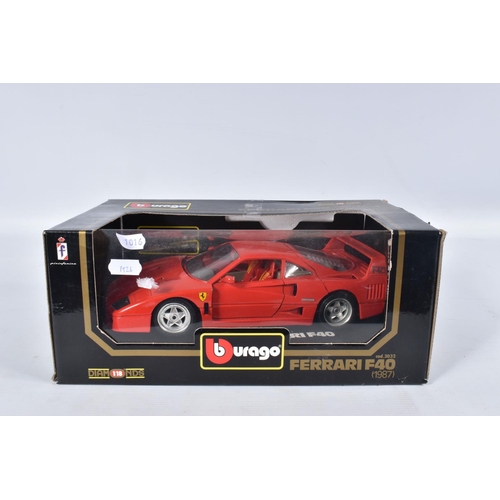 53 - A COLLECTION OF ASSORTED BOXED 1:18 SCALE DIECAST SPORTS CAR MODELS, assorted models of German and I... 