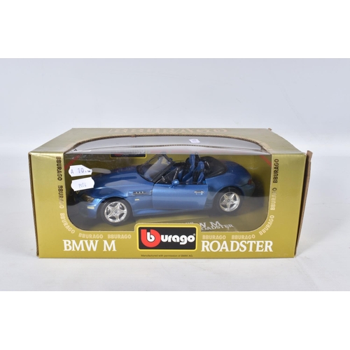 53 - A COLLECTION OF ASSORTED BOXED 1:18 SCALE DIECAST SPORTS CAR MODELS, assorted models of German and I... 