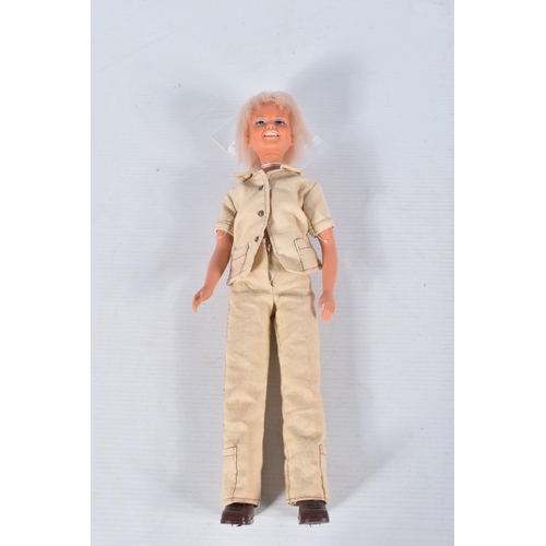 71 - AN UNBOXED G.M.F.G. KENNER DENYS FISHER DUSTY DOLL, appears complete and in fair condition, with a K... 