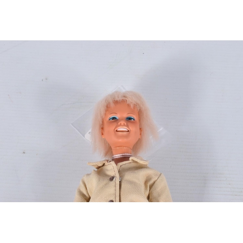 71 - AN UNBOXED G.M.F.G. KENNER DENYS FISHER DUSTY DOLL, appears complete and in fair condition, with a K... 