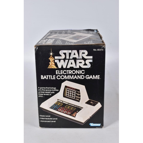 83 - A BOXED KENNER STAR WARS ELECTRONIC BATTLE COMMAND GAME, no.40370 , sealed shut with tape, tape on t... 