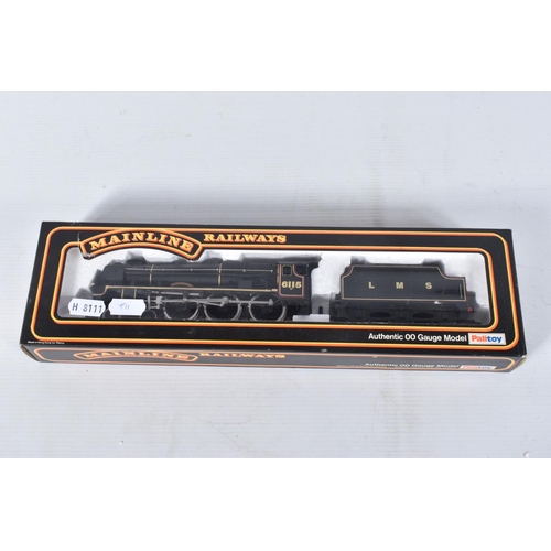 87 - THREE BOXED MAINLINE OO GAUGE REBUILT ROYAL SCOT CLASS LOCOMOTIVES, 'Royal Scot' No.6100, L.M.S. lin... 