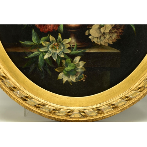 306 - TWO LATE 19TH / EARLY 20TH CENTURY STILL LIFE FLOWER STUDIES, both feature a variety of flowers in a... 