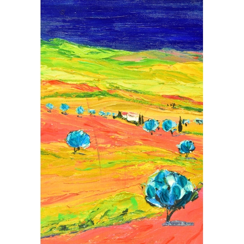 323 - JEAN CLAUDE TRON (FRANCE 1943) 'LA PAYSAGE DE PROVENCE III',  a signed limited edition print on canv... 