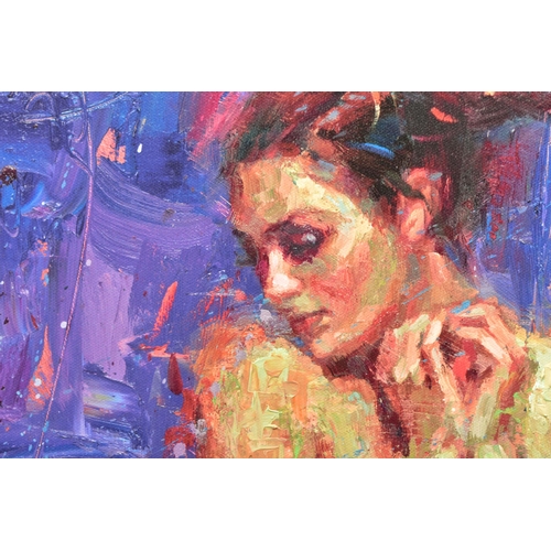 331 - HENRY ASENCIO (AMERICAN 1971) 'PRELUDE TO A TREASURE', a signed limited edition print of a female fi... 