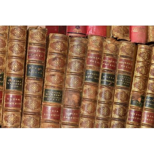 568 - SIX BOXES OF BOOKS containing approximately 195 old or antiquarian titles in hardback format, subjec... 