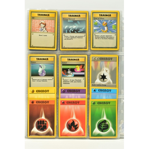 251 - MOSTLY COMPLETE POKEMON BASE SET, includes cards 5-6, 10, 12-13, 18, 22-31, 33-34, 36-53, 55-66, 68-... 