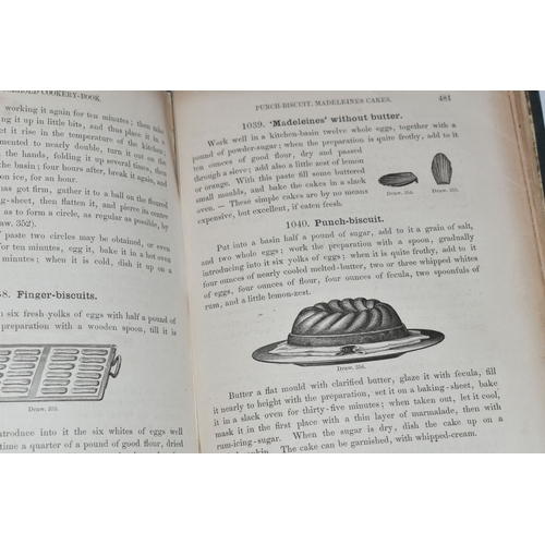 386 - URBAIN - DUBOIS; The Household Cookery-Book, Practical and Elementary Methods, published by Longmans... 