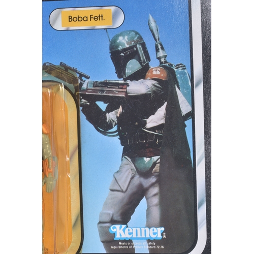 120 - A SEALED KENNER STAR WARS 'RETURN OF THE JEDI' BOBA FETT, no. 39250, 1983, 77 back, sealed pack with... 