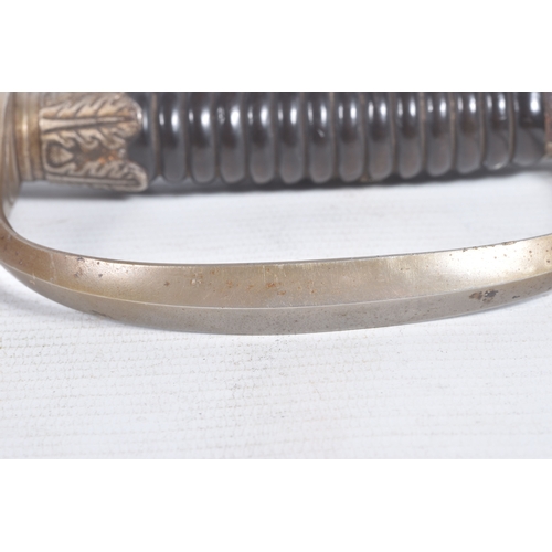 241 - WWII ERA GERMAN POLICE PARADE SWORD, made by Paul Wayersberg & Co Soligen, the blade still has the c... 